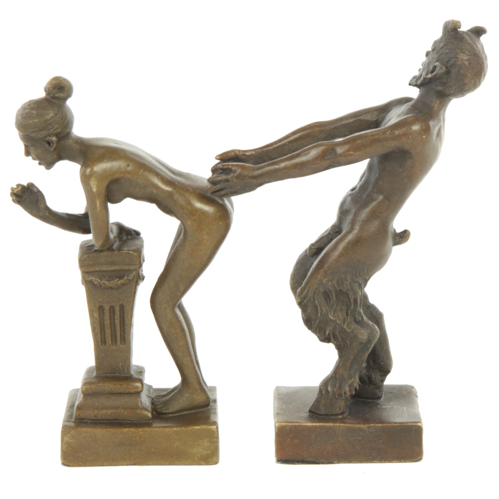 Femme bronze nue