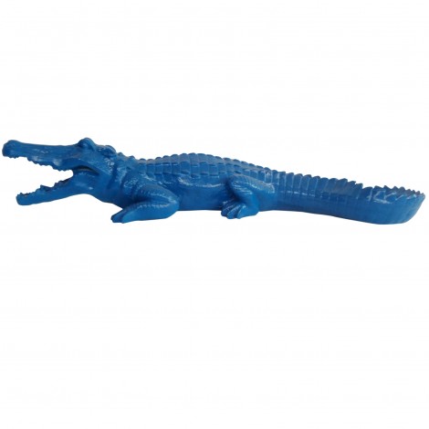 Figurine résine Cléopatre 18 cm  qu'on serve l'apéritif aux crocodiles  sacrés !