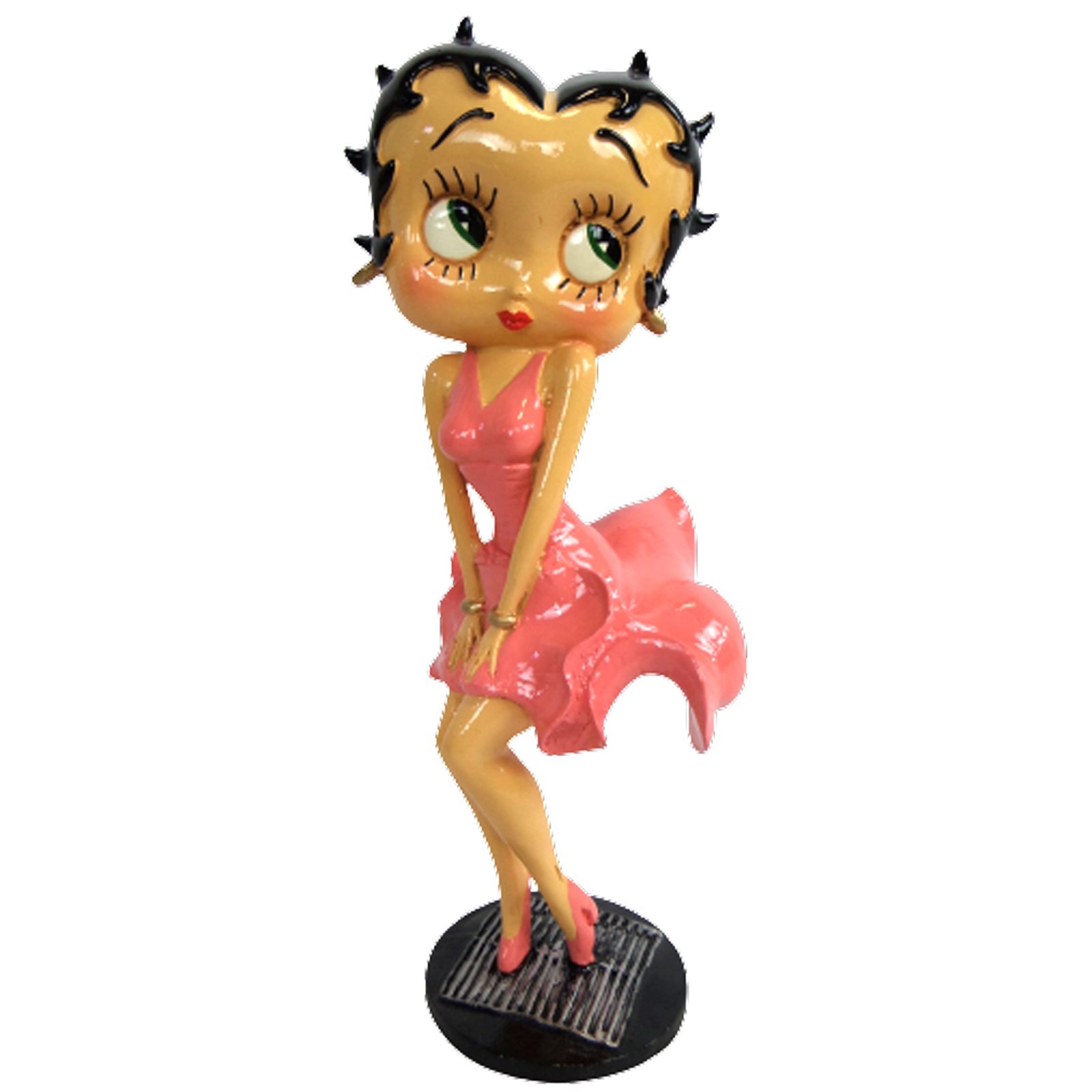 Statue betty boop en résine robe lilas style Maryline Monroe 36 cm ...