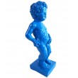 Statue en résine bleu le célèbre Manneken-Pis 15 cm