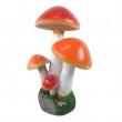 Statue en résine de plusieurs champignons hauteur 45 cm