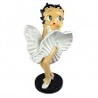 Statue en résine Betty Boop en robe de Marilyn Monroe 90 cm