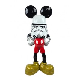 Statue mickey en résine l'univers Star Wars 70 cm