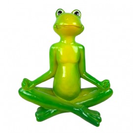 Statue grenouille en résine 50 cm