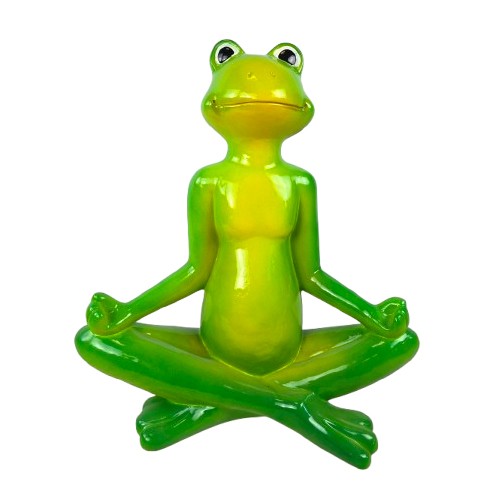 Statue grenouille en résine 50 cm