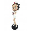 Statue Betty boop en résine infirmière avec son chien 36 cm