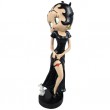 Statue Betty boop robe de soirée et chien 37 cm