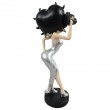 Statue Betty boop en résine caméraman 36 cm